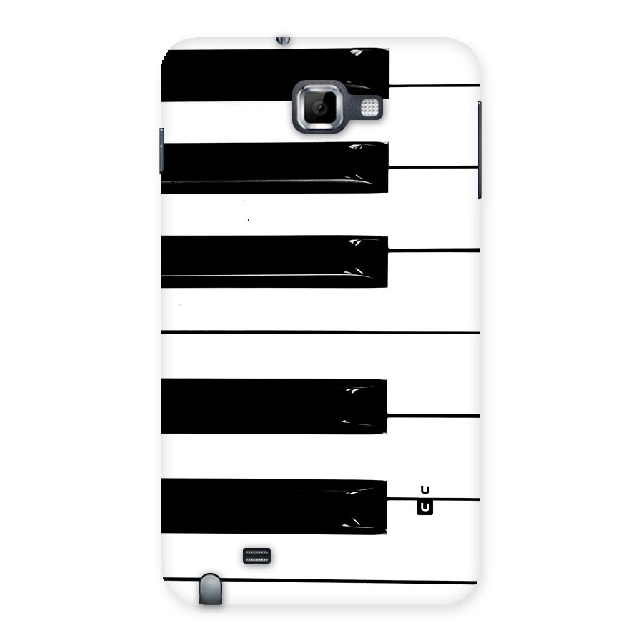 Paino Keys Printed Classy Back Case for Galaxy Note