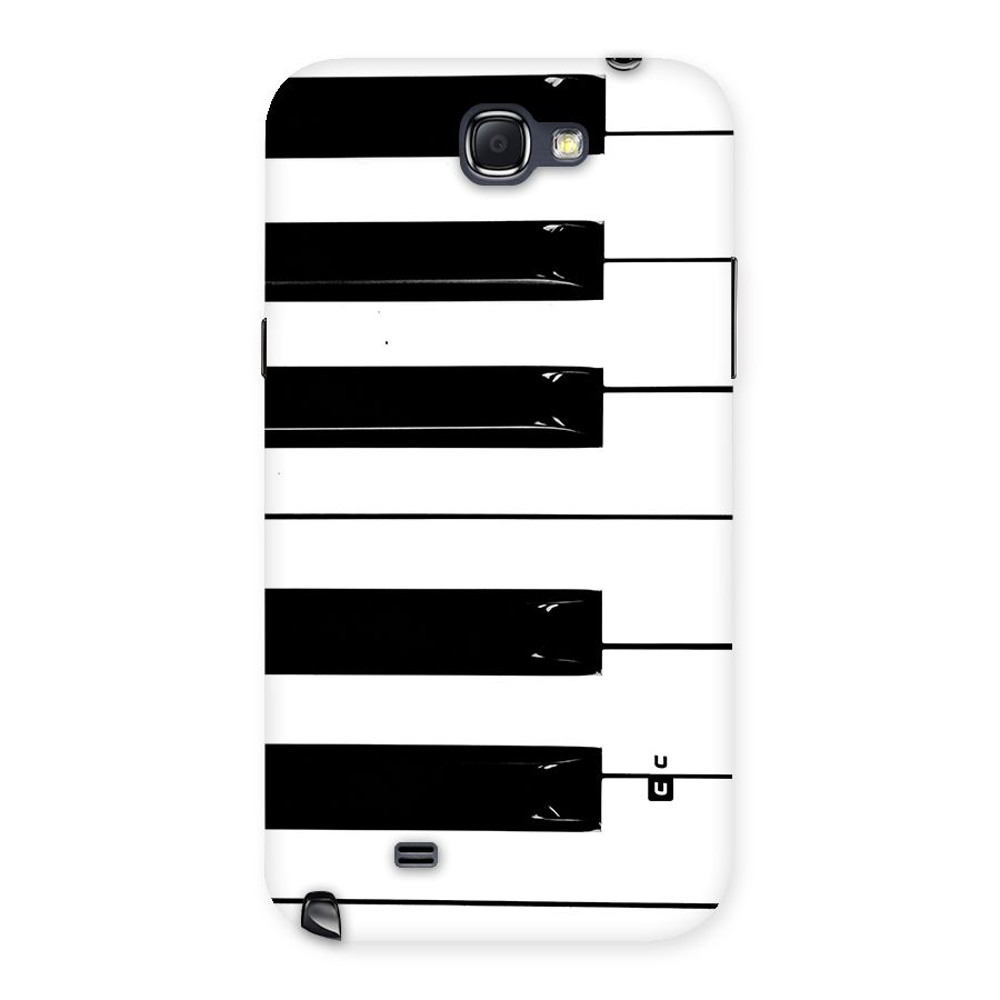 Paino Keys Printed Classy Back Case for Galaxy Note 2