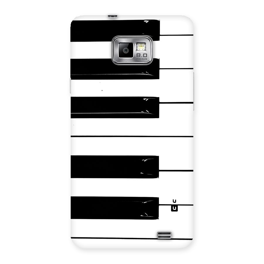 Paino Keys Printed Classy Back Case for Galaxy S2