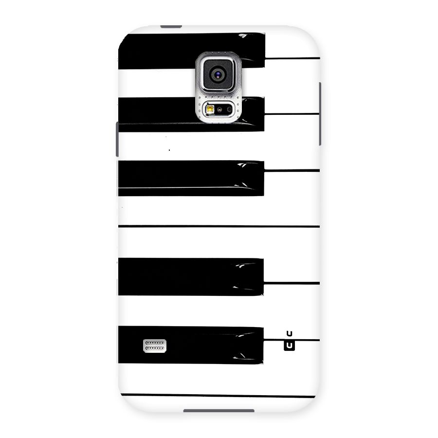 Paino Keys Printed Classy Back Case for Galaxy S5