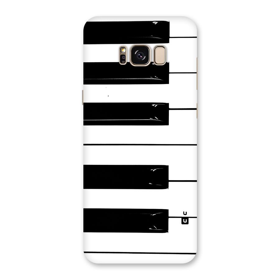 Paino Keys Printed Classy Back Case for Galaxy S8 Plus