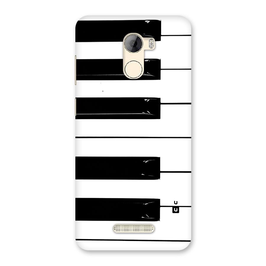 Paino Keys Printed Classy Back Case for Gionee A1 LIte