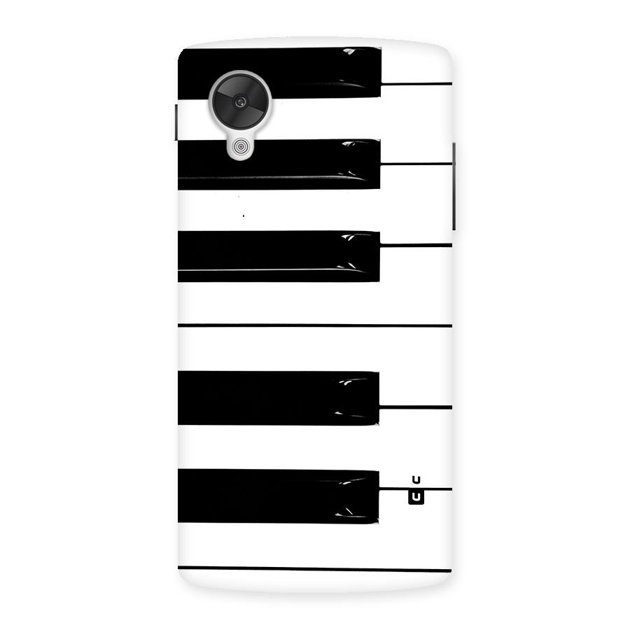 Paino Keys Printed Classy Back Case for Google Nexus 5