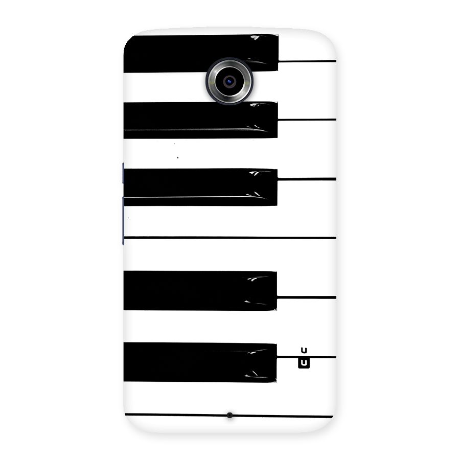 Paino Keys Printed Classy Back Case for Google Nexus 6