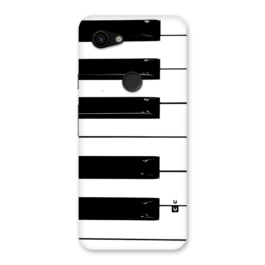 Paino Keys Printed Classy Back Case for Google Pixel 3a