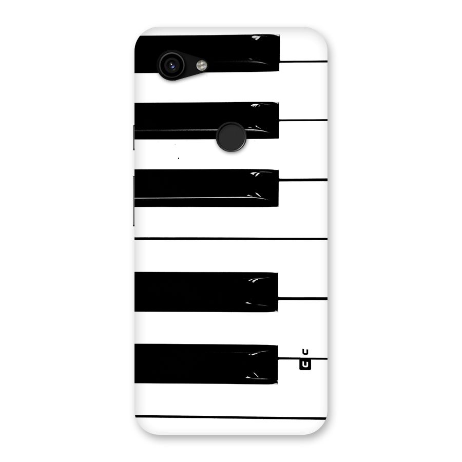 Paino Keys Printed Classy Back Case for Google Pixel 3a XL
