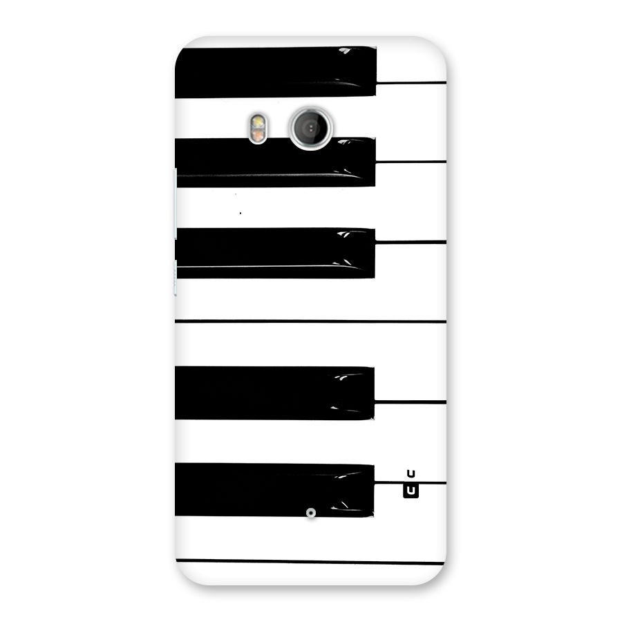 Paino Keys Printed Classy Back Case for HTC U11