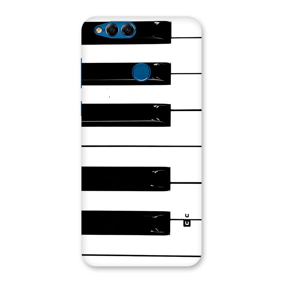 Paino Keys Printed Classy Back Case for Honor 7X