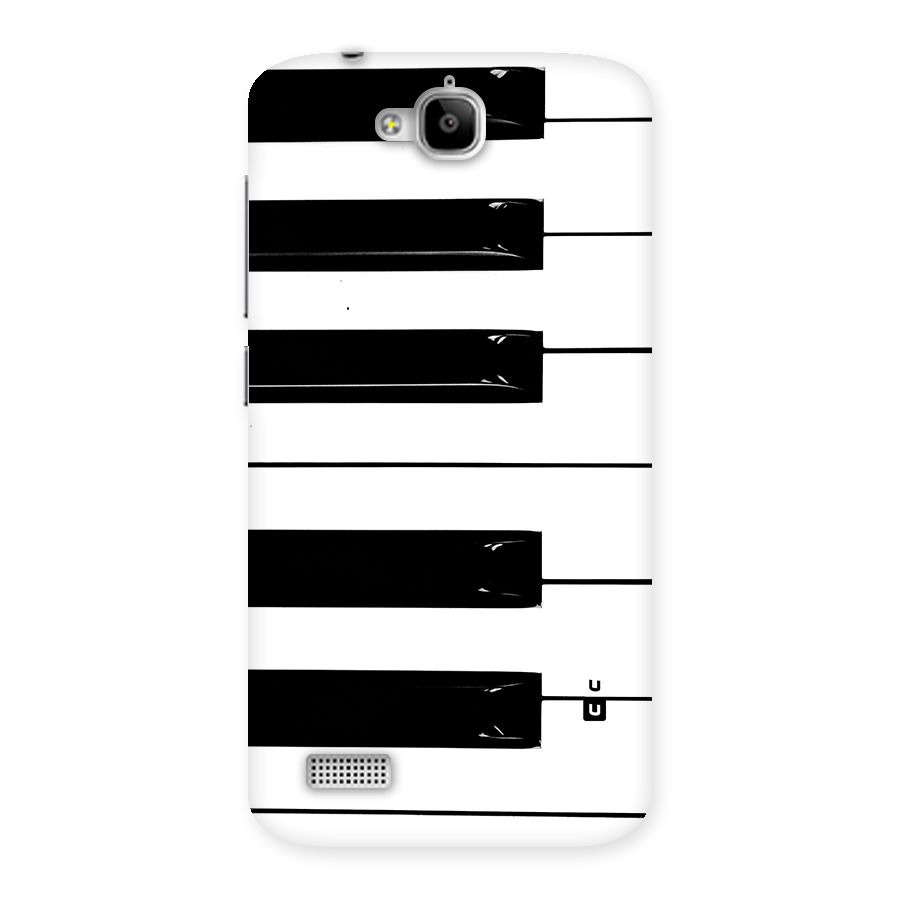 Paino Keys Printed Classy Back Case for Honor Holly