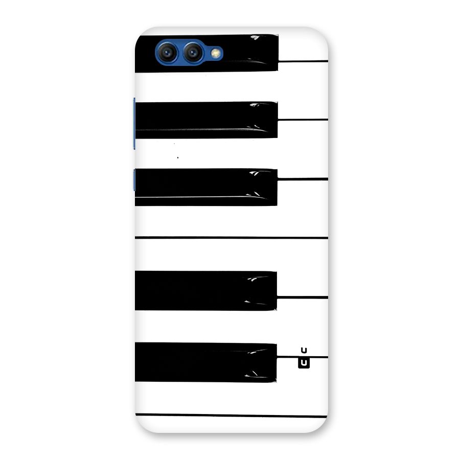 Paino Keys Printed Classy Back Case for Honor View 10