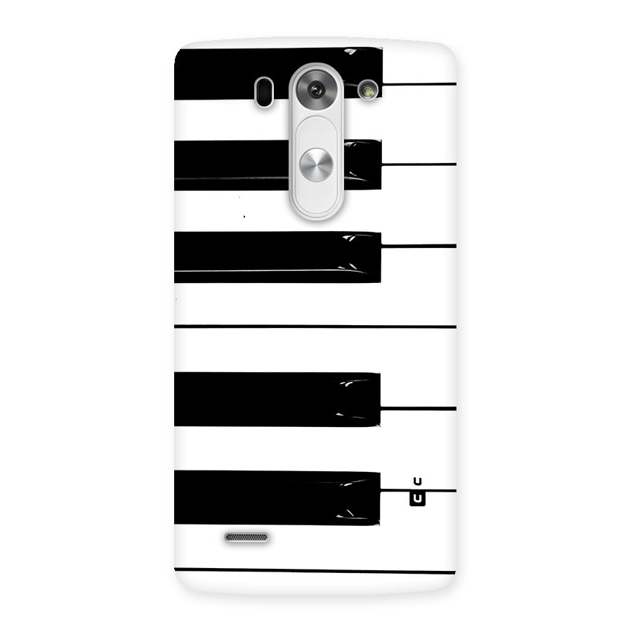 Paino Keys Printed Classy Back Case for LG G3 Beat