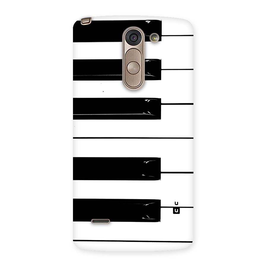 Paino Keys Printed Classy Back Case for LG G3 Stylus