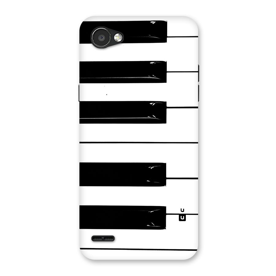 Paino Keys Printed Classy Back Case for LG Q6