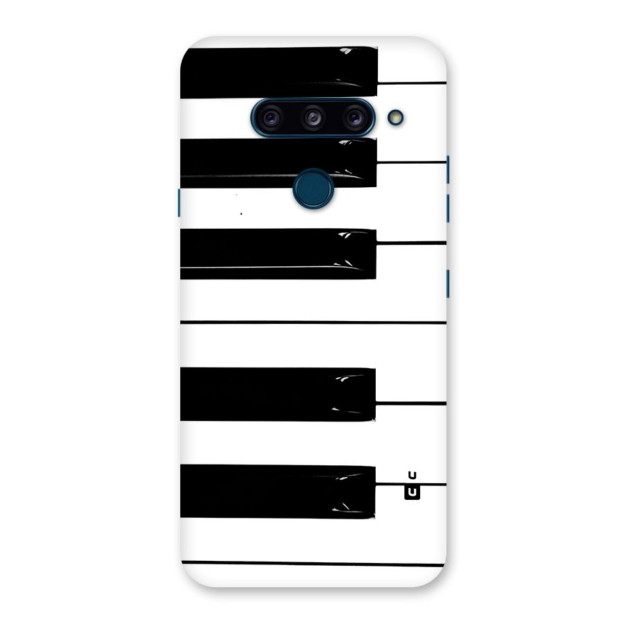 Paino Keys Printed Classy Back Case for LG  V40 ThinQ