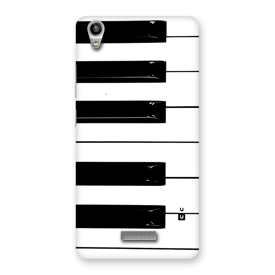 Paino Keys Printed Classy Back Case for Lava Pixel V1