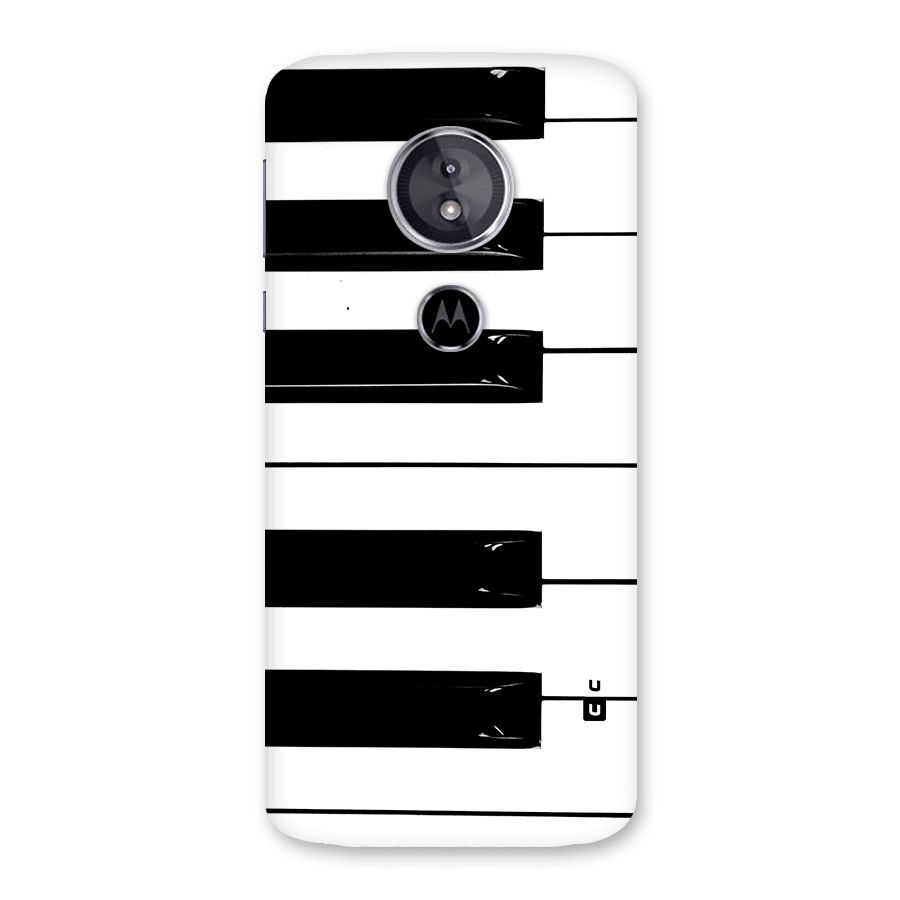 Paino Keys Printed Classy Back Case for Moto E5