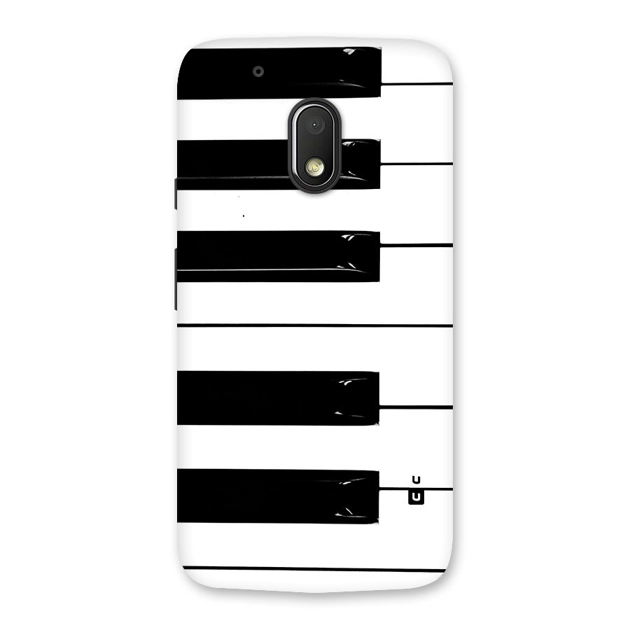 Paino Keys Printed Classy Back Case for Moto G4 Play