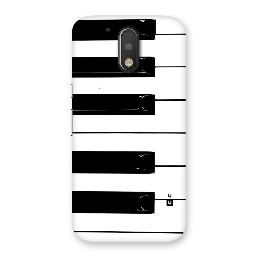 Paino Keys Printed Classy Back Case for Moto G4 Plus