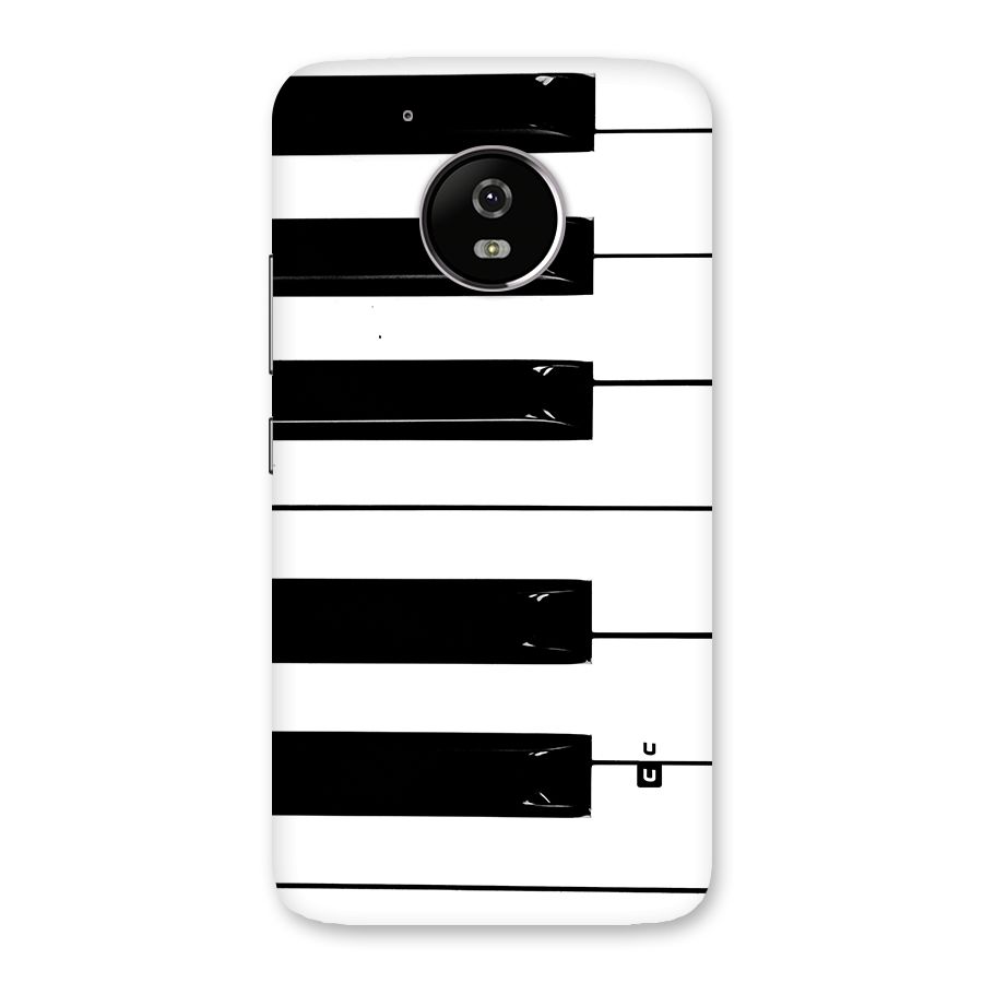 Paino Keys Printed Classy Back Case for Moto G5