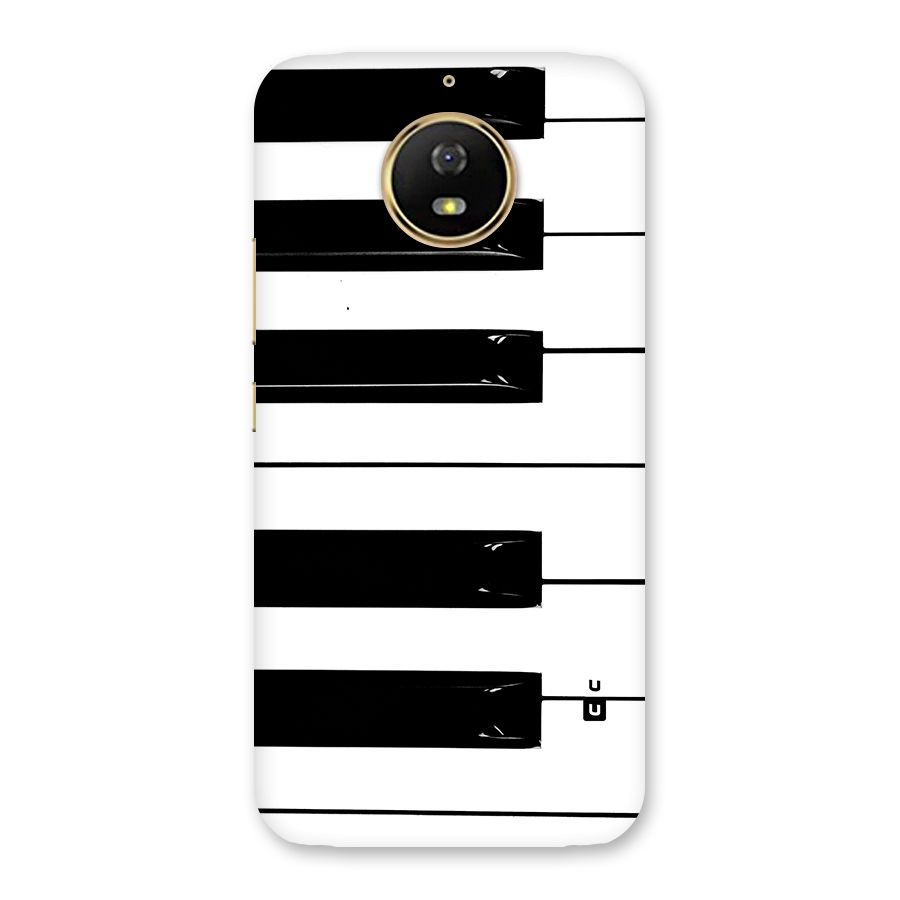Paino Keys Printed Classy Back Case for Moto G5s