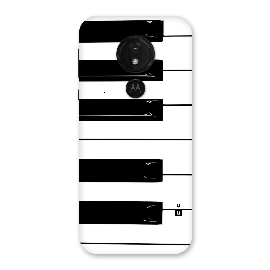 Paino Keys Printed Classy Back Case for Moto G7 Power