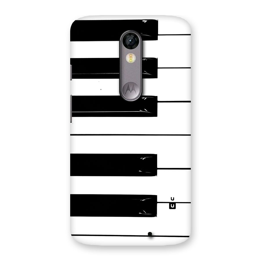 Paino Keys Printed Classy Back Case for Moto X Force