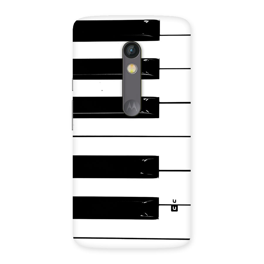 Paino Keys Printed Classy Back Case for Moto X Play