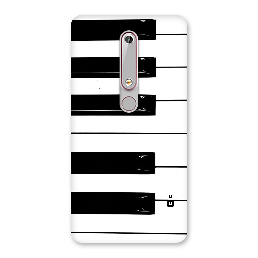 Paino Keys Printed Classy Back Case for Nokia 6.1