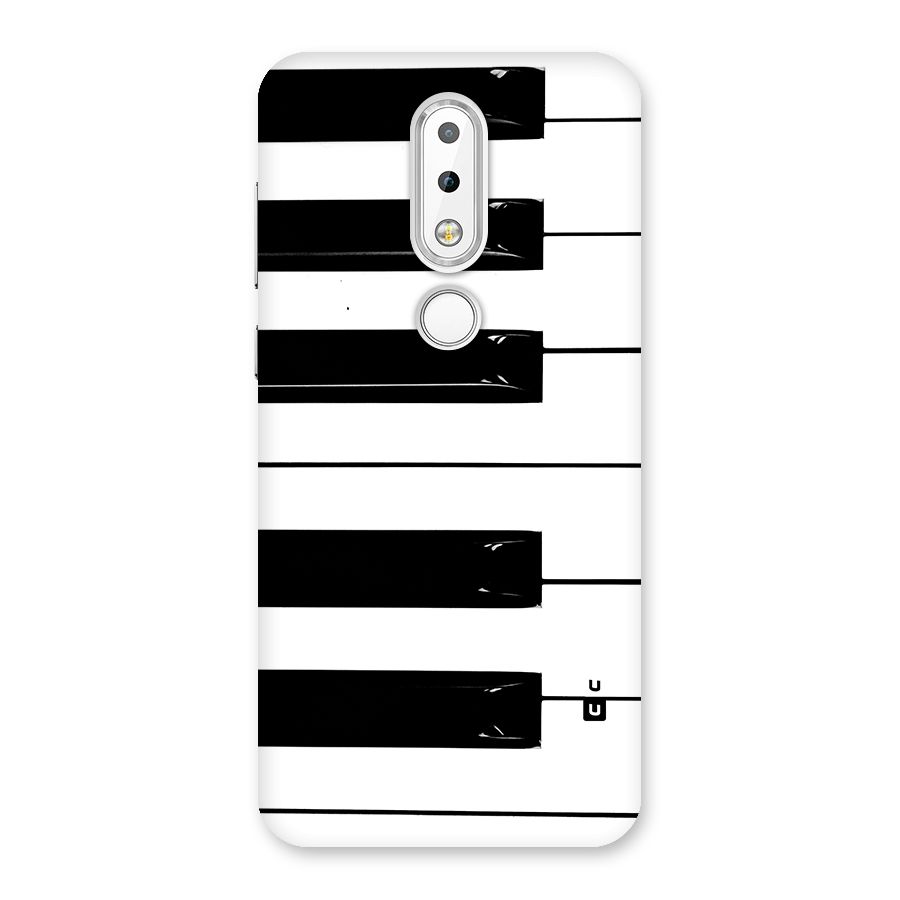Paino Keys Printed Classy Back Case for Nokia 6.1 Plus