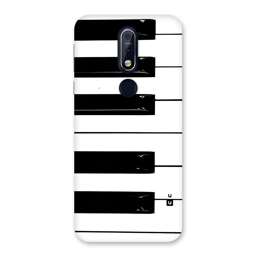 Paino Keys Printed Classy Back Case for Nokia 7.1