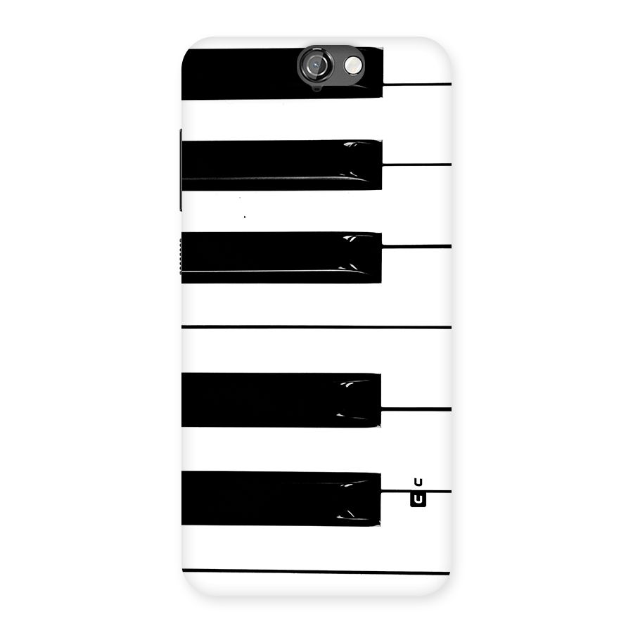 Paino Keys Printed Classy Back Case for One A9