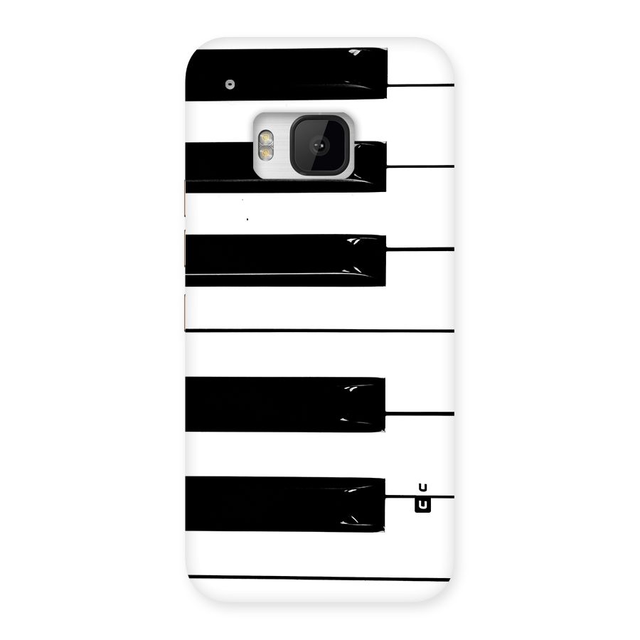 Paino Keys Printed Classy Back Case for One M9