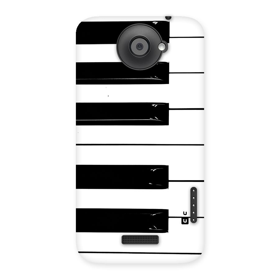 Paino Keys Printed Classy Back Case for One X