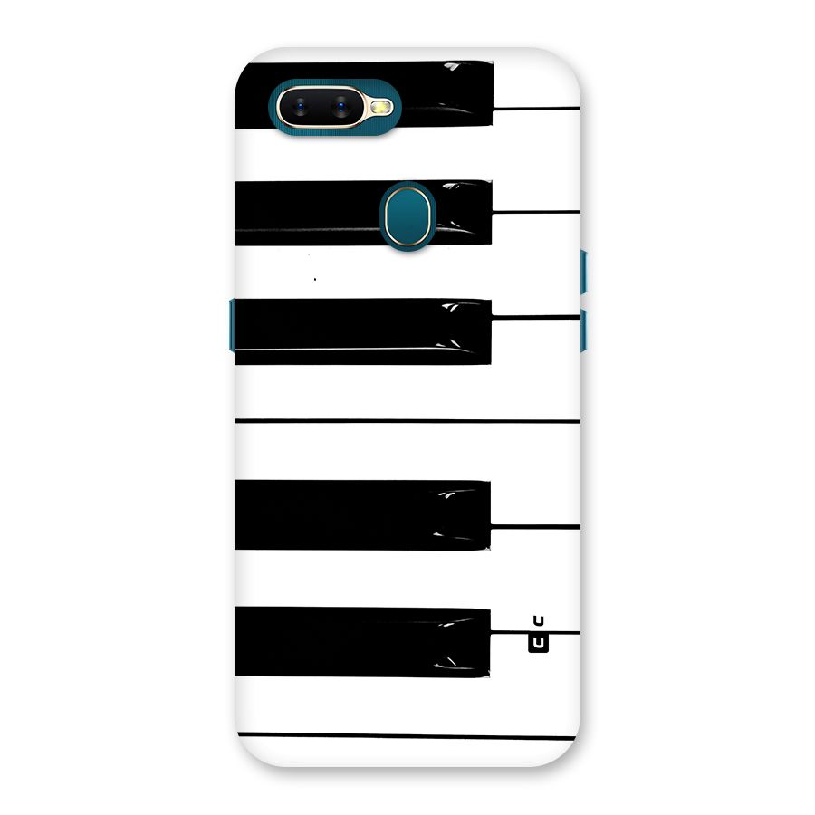 Paino Keys Printed Classy Back Case for Oppo A12s