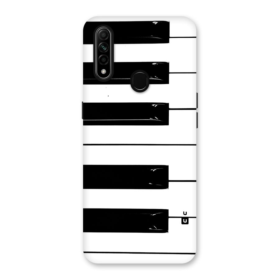 Paino Keys Printed Classy Back Case for Oppo A31