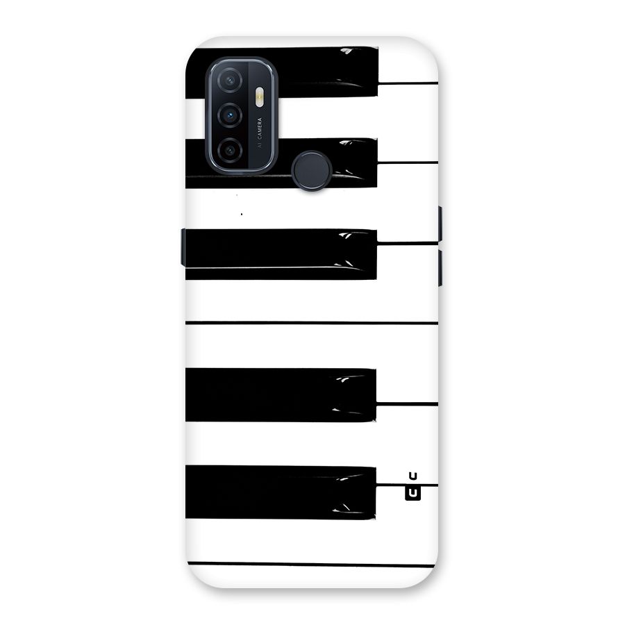 Paino Keys Printed Classy Back Case for Oppo A32