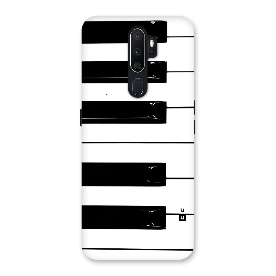 Paino Keys Printed Classy Back Case for Oppo A5 (2020)