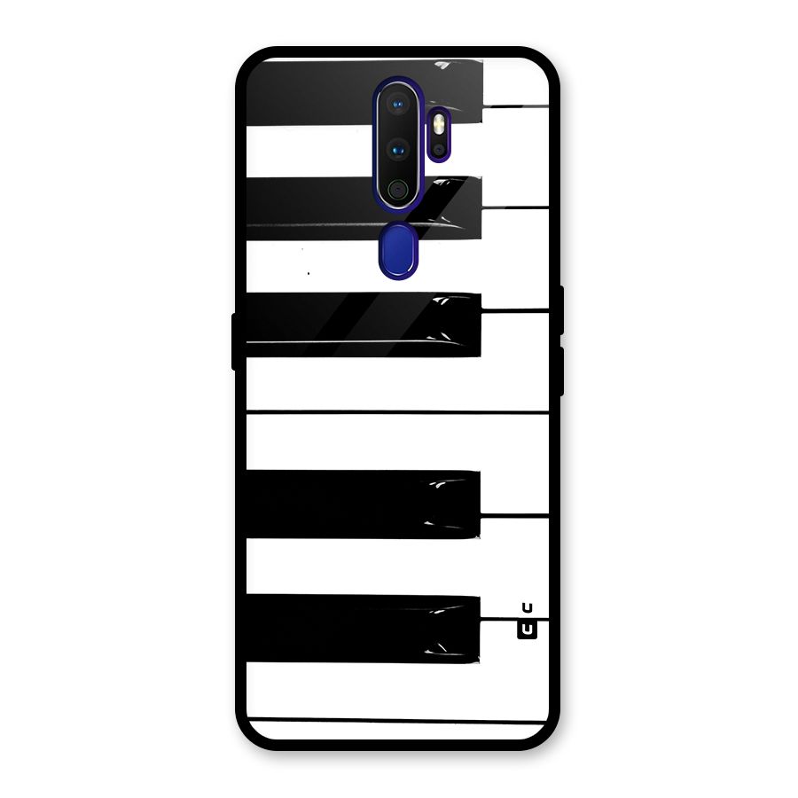 Paino Keys Printed Classy Back Case for Oppo A9 (2020)