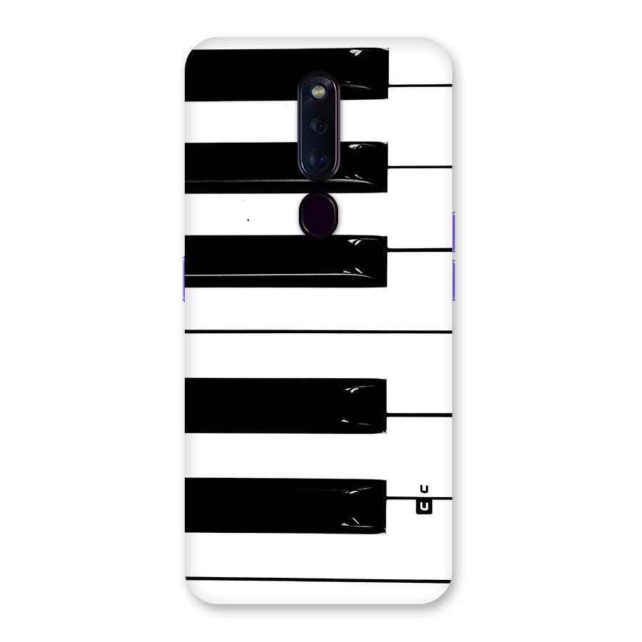 Paino Keys Printed Classy Back Case for Oppo F11 Pro