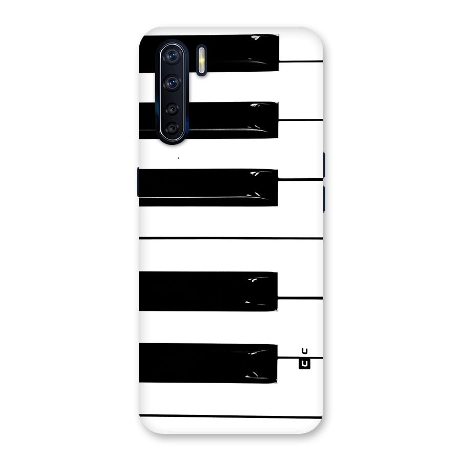 Paino Keys Printed Classy Back Case for Oppo F15