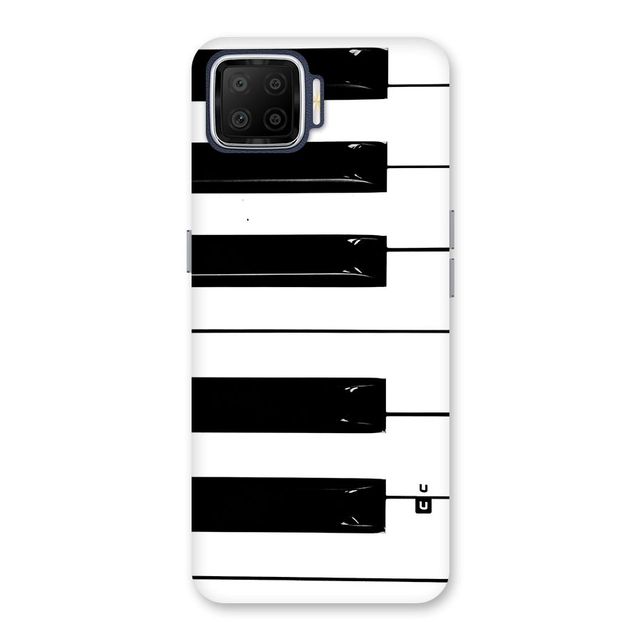 Paino Keys Printed Classy Back Case for Oppo F17