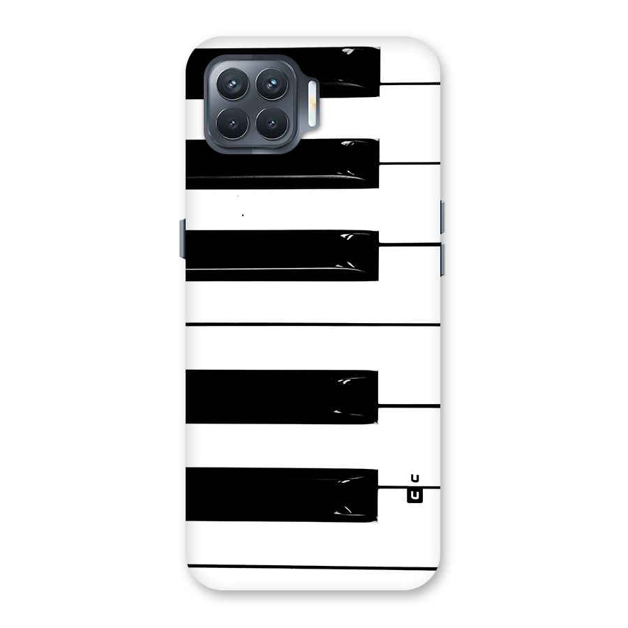 Paino Keys Printed Classy Back Case for Oppo F17 Pro