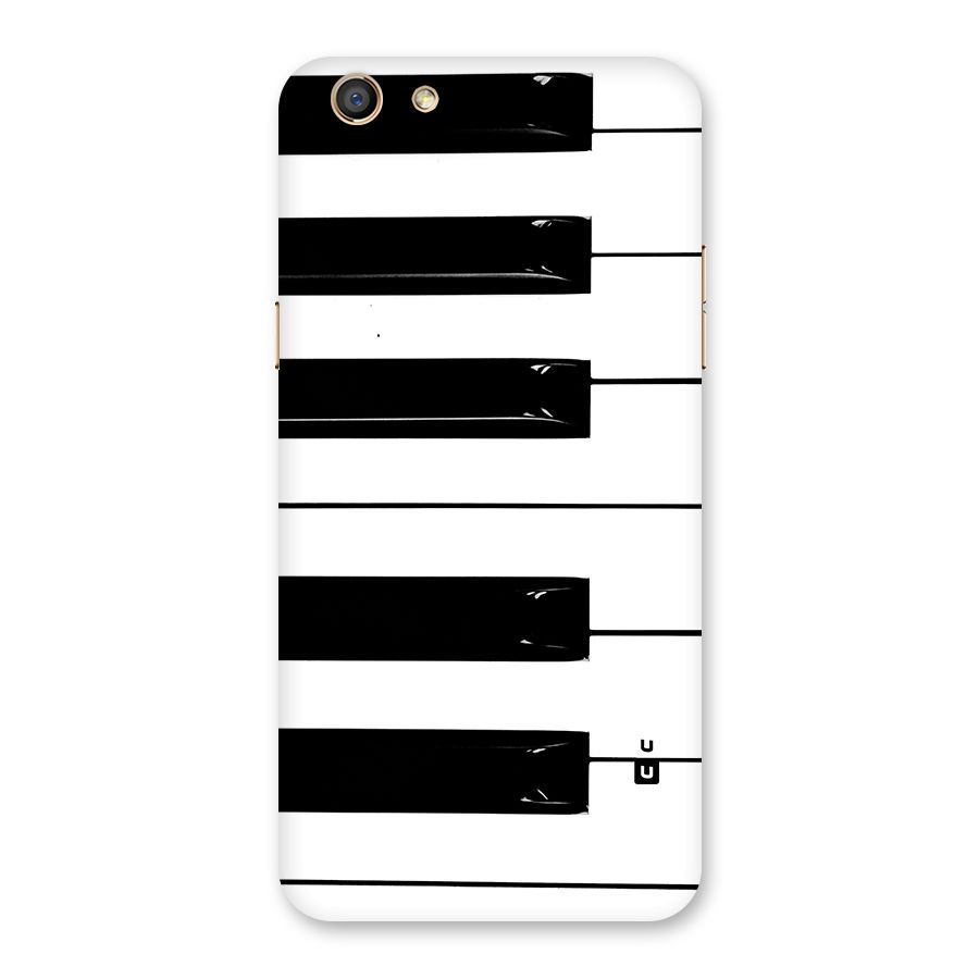 Paino Keys Printed Classy Back Case for Oppo F3