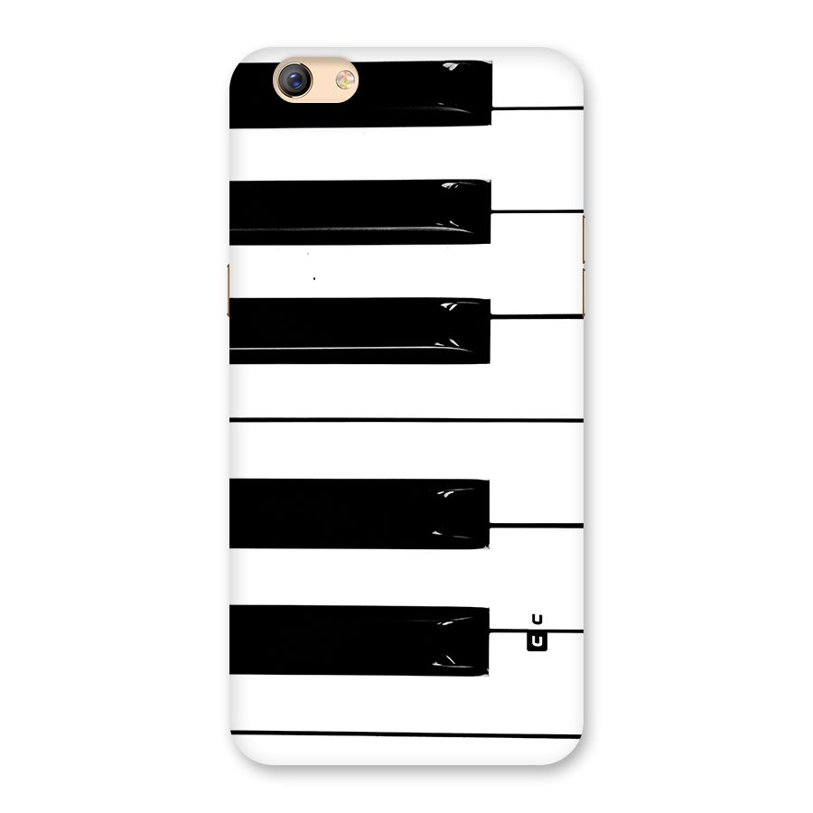 Paino Keys Printed Classy Back Case for Oppo F3 Plus