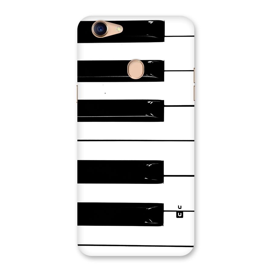 Paino Keys Printed Classy Back Case for Oppo F5 Youth