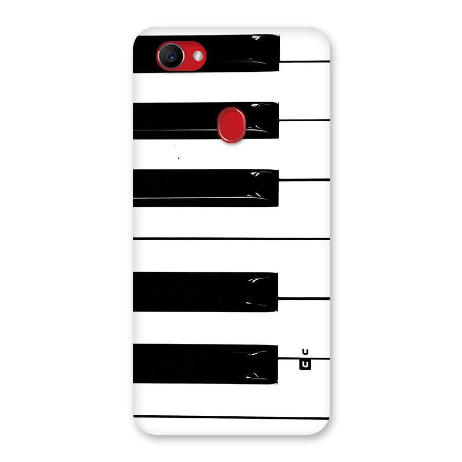 Paino Keys Printed Classy Back Case for Oppo F7