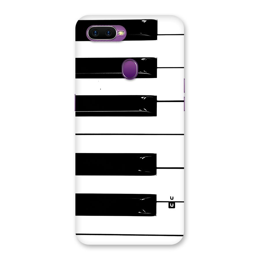Paino Keys Printed Classy Back Case for Oppo F9