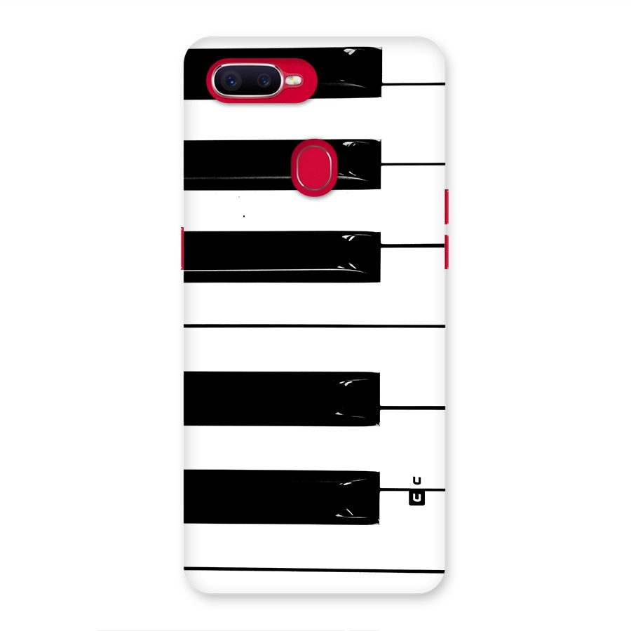 Paino Keys Printed Classy Back Case for Oppo F9 Pro