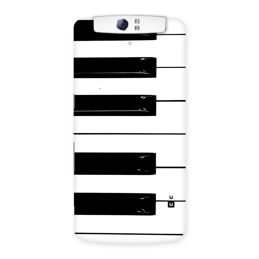 Paino Keys Printed Classy Back Case for Oppo N1