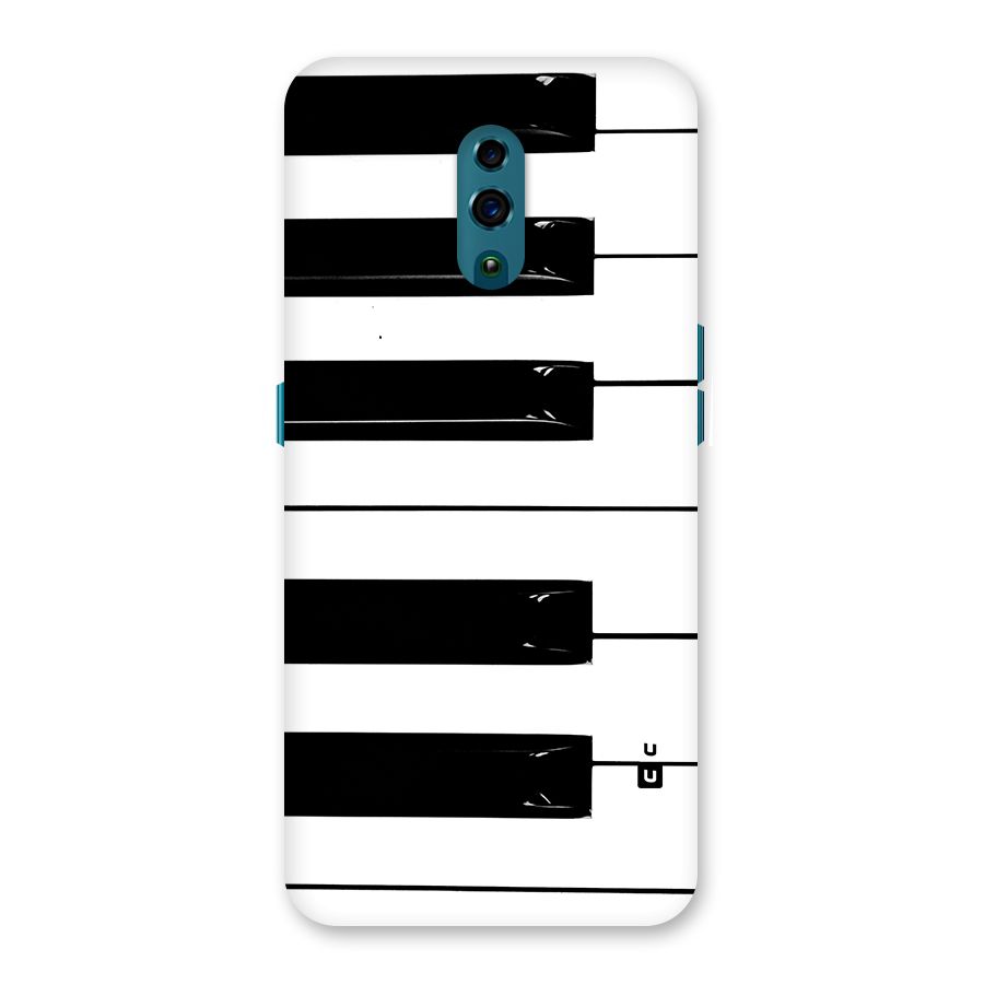 Paino Keys Printed Classy Back Case for Oppo Reno
